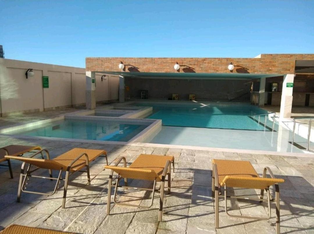 Piazza Diroma - Com Acesso Acqua Park Cn-Go Aparthotel Caldas Novas Exterior photo
